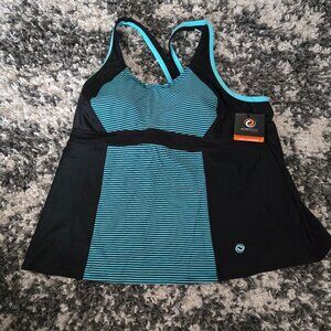 ActiveZone Racerback Swim Tank Top - NWT - Size 1X